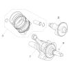 CRANKSHAFT CONNECTING ROD AND PISTON.