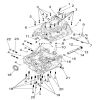 Upper and lower crankcase sub-assembly