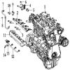 FUEL DELIVERYF PIPE AND INJECTOR ASSY.