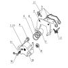 BRAKE CALIPER , FR  (WITHOUT REAR DIFFER AXL ASSY STYLE)