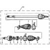 REAR RIGHT DRIVE AXLE