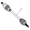 FRONT RIGHT DRIVE AXLE (FOR 4WD)