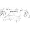 REAR UPPER RUBBER AND PLASTIC PARTS.