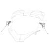 Rearview mirror.