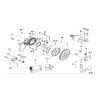 MOTOR STARTING、FLYWHEEL MAGNETO、C.D.I.