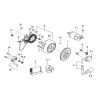 MOTOR STARTING、FLYWHEEL MAGNETO、C.D.I.