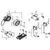 MOTOR STARTING、FLYWHEEL MAGNETO、ECU