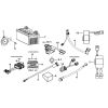 BATTERY、HORN、RELAY、RECTIFIER