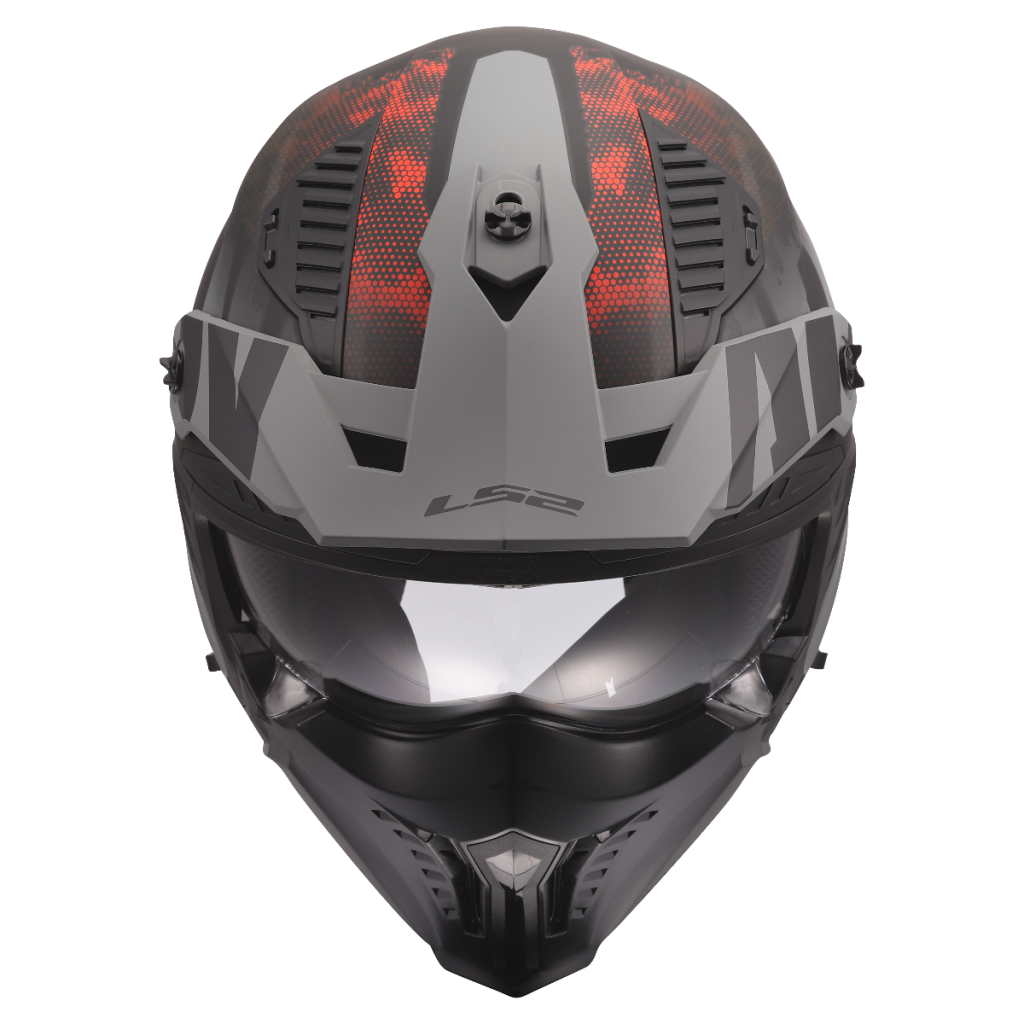 LS2 OF606 DRIFTER GAS GREY RED-06 | Segway B2C