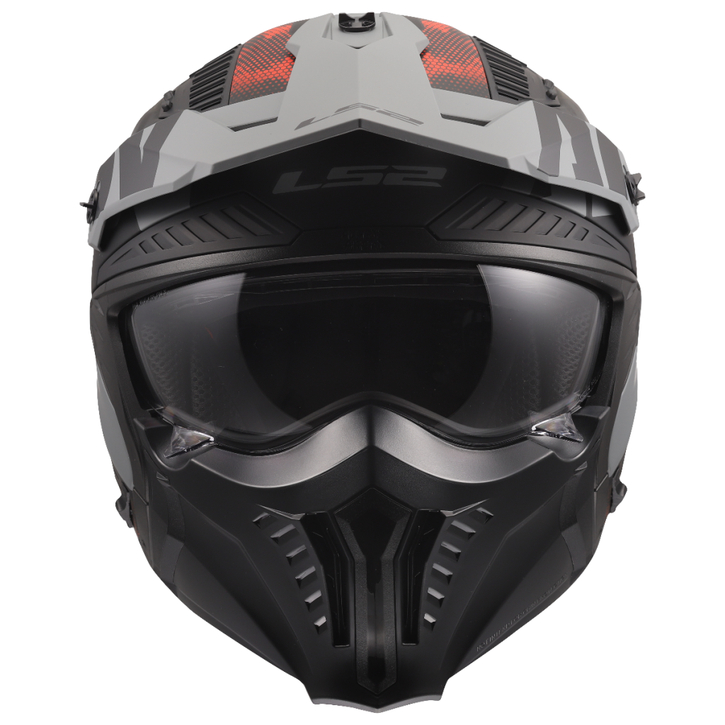 LS2 OF606 DRIFTER GAS GREY RED-06 | Segway B2C