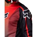FOX 180 Leed Jersey  - S, Fluo RED MX23