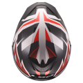 LS2 FF820 RAPID III XTREM WHITE BLACK RED L