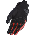 LS2 DART 2 MAN GLOVES BLACK RED S
