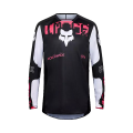 FOX 180 Digi Image Jersey - L, Black/Pink