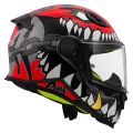 LS2 FF812 KID PUNK GREY RED L