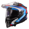 LS2 MX701 EXPLORER C FRONTIER II WHITE BLUE-06 XXL