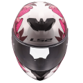 LS2 FF820 RAPID III POPPIES II WHITE PINK XXS