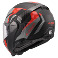 LS2 FF910 ADVANT II GLIDE BLACK GREY RED XS