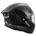 LS2 FF820 RAPID III SOLID GLOSS BLACK XS