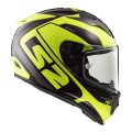 LS2 FF323 ARROW C EVO STING WINEBERRY H-V YELLOW XXL