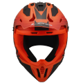 LS2 MX708 FAST II DUCK M.H-V ORANGE RED-06 XS