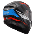LS2 FF811 VECTOR II C SAVAGE WHITE BLUE RED-06 M