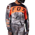 FOX 180 Bnkr Jersey  - 2XL, Grey Camo MX23