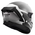 LS2 FF820 RAPID III FLOW WHITE GREY M