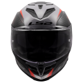 LS2 FF818 STORM III DYNAMO GREY RED XXL