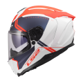 LS2 FF817 CHALLENGER II TITAN WHITE BLUE RED XL
