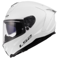 LS2 FF817 CHALLENGER II SOLID WHITE XXS