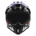 LS2 MX708 FAST II GROTESK WHITE BLUE RED-06 M