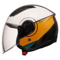 LS2 OF616 AIRFLOW II COVER WHITE BROWN-06 XXL