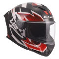 LS2 FF820 RAPID III XTREM WHITE BLACK RED L
