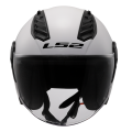 LS2 OF616 AIRFLOW II SOLID GLOSS WHITE-06 3XL