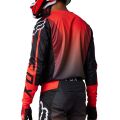 FOX 180 Leed Jersey  - S, Fluo RED MX23