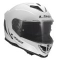 LS2 FF818 STORM III SOLID GLOSS WHITE XS