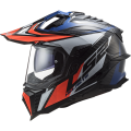 LS2 MX701 EXPLORER C FOCUS G.BLUE WHITE RED M