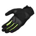 LS2 ATOM MAN GLOVES BLACK H-V YELLOW XL