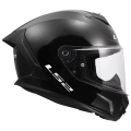 LS2 FF820 RAPID III SOLID GLOSS BLACK XS