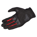 LS2 ATOM MAN GLOVES BLACK RED 3XL