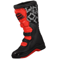 LS2 RAPTOR MAN BOOTS BLACK RED