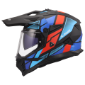 LS2 MX702 PIONEER II BLOCK BLACK RED BLUE-06 L