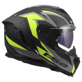 LS2 FF818 STORM III DYNAMO BLACK H-V YELLOW XS