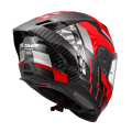 LS2 FF807 DRAGON TRAX RED XL