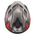 LS2 FF817 CHALLENGER II VIPER GREY RED S