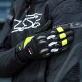 LS2 SPARK 2 AIR MAN GLOVES BLACK H-V YELLOW L