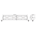 SHARK LED Light Bar 10.5