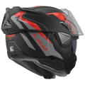 LS2 FF910 ADVANT II GLIDE BLACK GREY RED XS