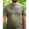 Finntrail T-shirt ATV skull Khaki XXL